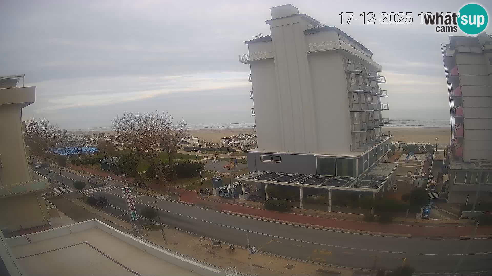 Riccione webcam spiaggia e giardini La Malfa – Bagni Oreste spiaggia 115