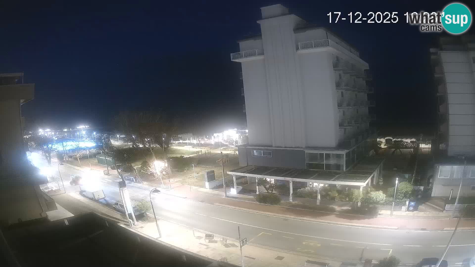 Riccione Webcam Strand und Gärten La Malfa – Bagni Oreste Strand 115