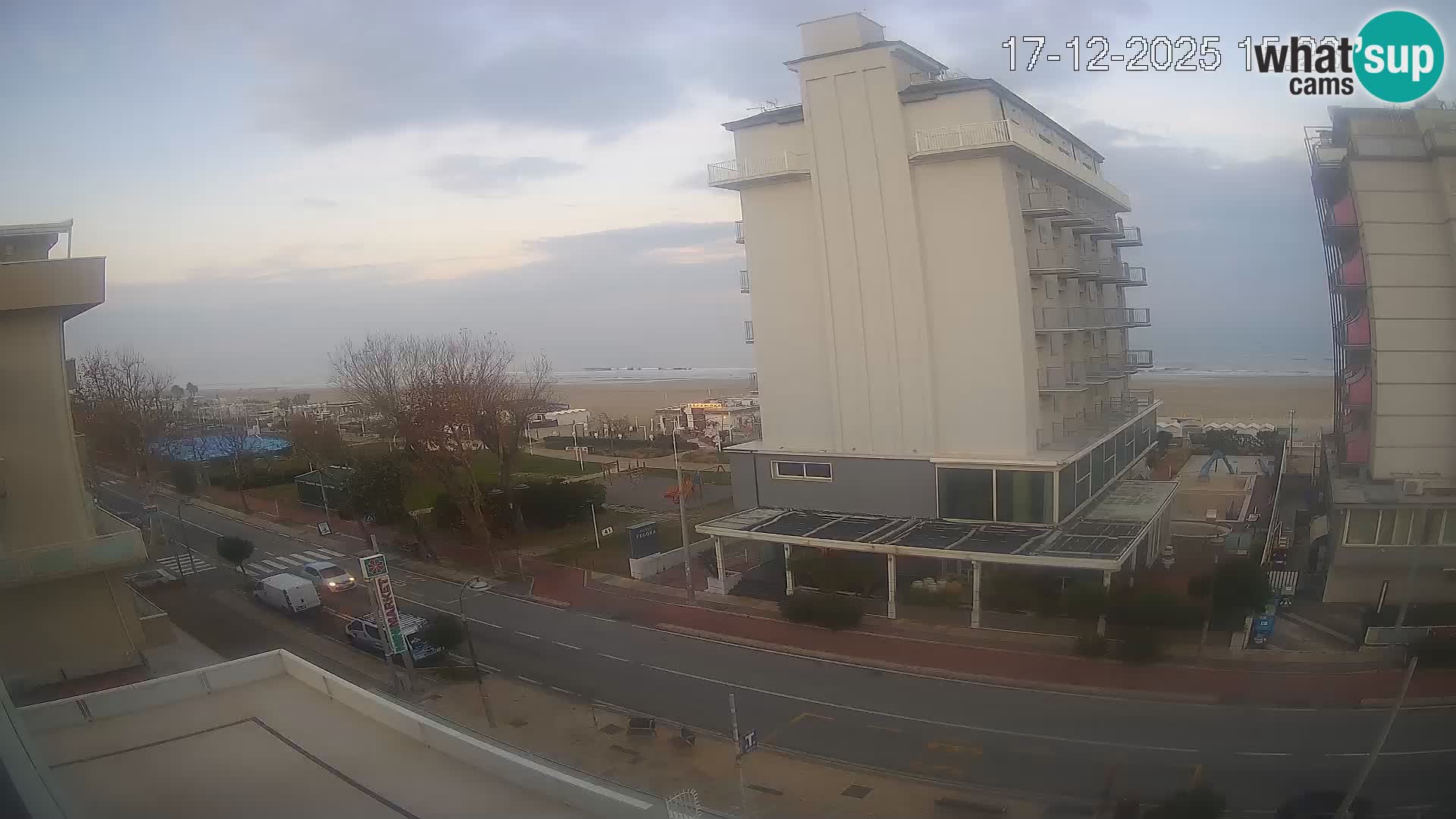 Riccione Webcam Strand und Gärten La Malfa – Bagni Oreste Strand 115