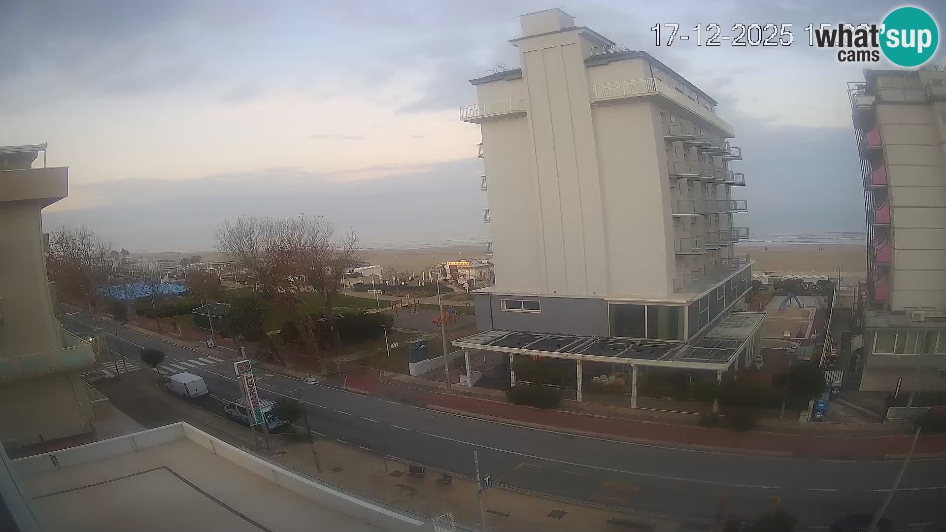 Riccione Webcam Strand und Gärten La Malfa – Bagni Oreste Strand 115
