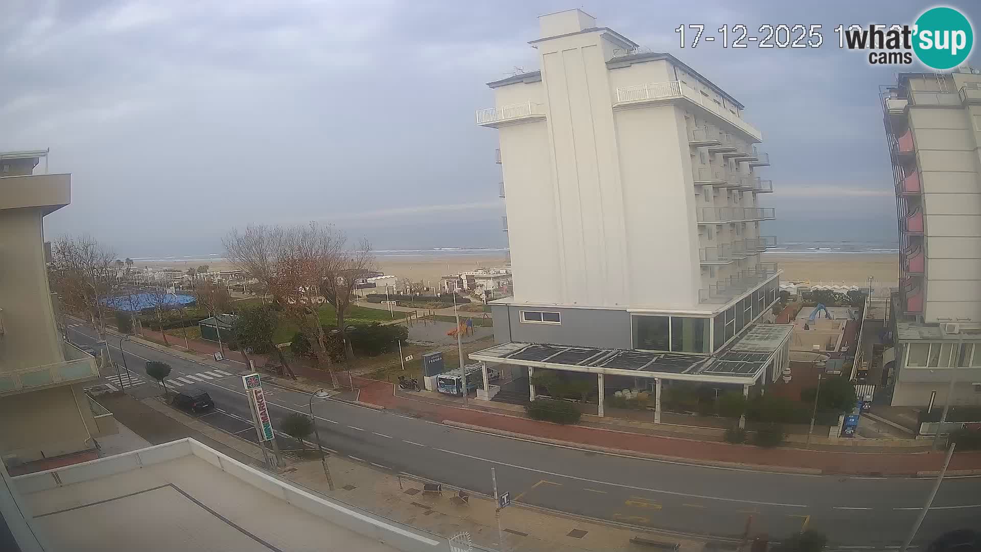 Riccione Webcam Strand und Gärten La Malfa – Bagni Oreste Strand 115