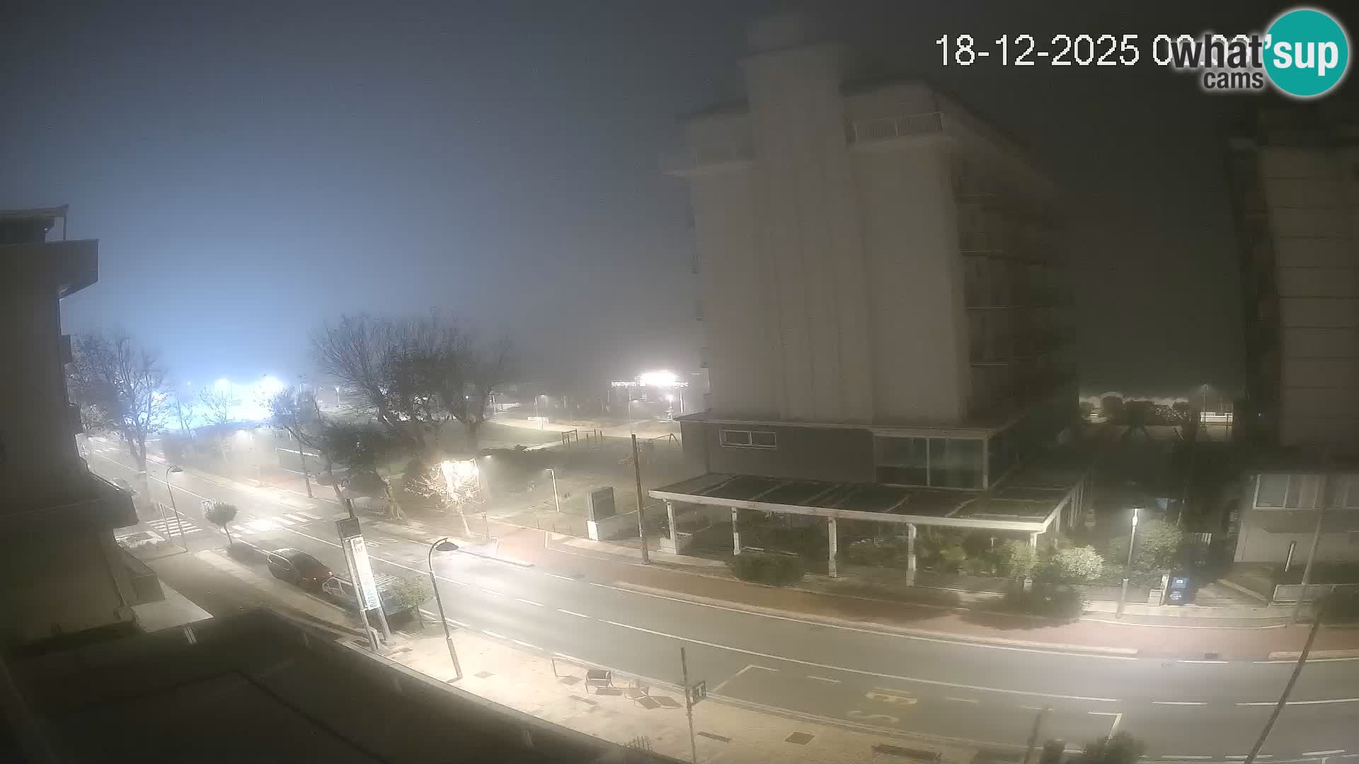 Riccione webcam plage et jardins La Malfa – Bagni Oreste plage 115