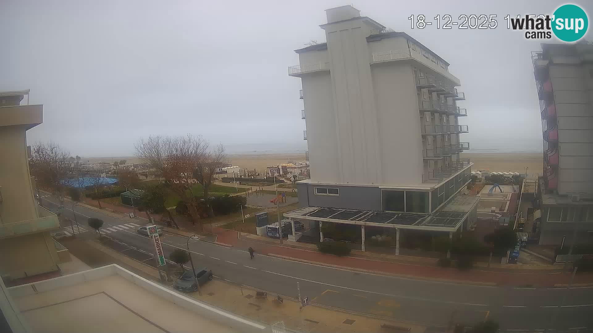 Riccione webcam playa y jardines La Malfa – Playa Bagni Oreste 115