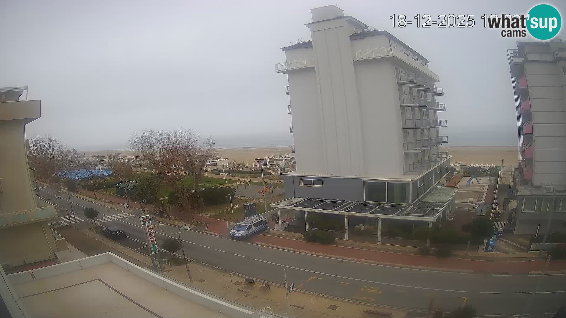 Riccione Webcam Strand und Gärten La Malfa – Bagni Oreste Strand 115