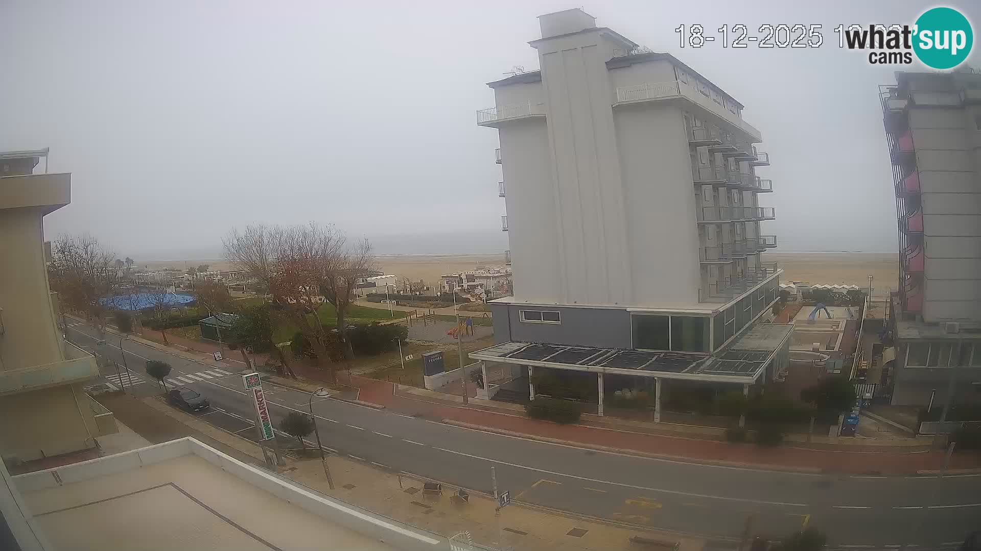 Riccione Webcam Strand und Gärten La Malfa – Bagni Oreste Strand 115