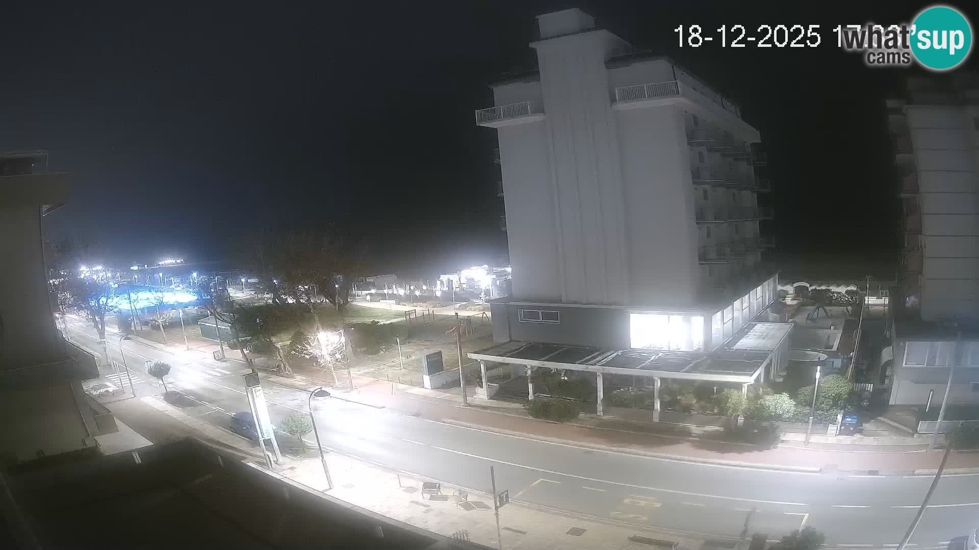 Plaža s spletno kamero Riccione in vrtovi La Malfa – plaža Bagni Oreste 115