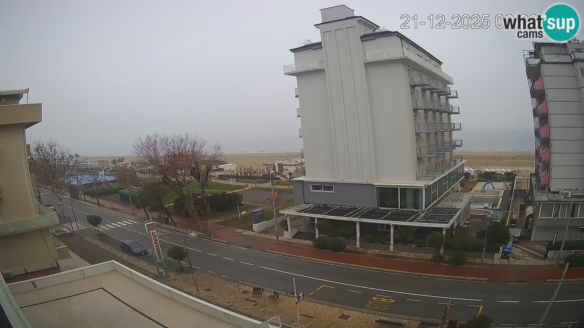 Riccione webcam spiaggia e giardini La Malfa – Bagni Oreste spiaggia 115