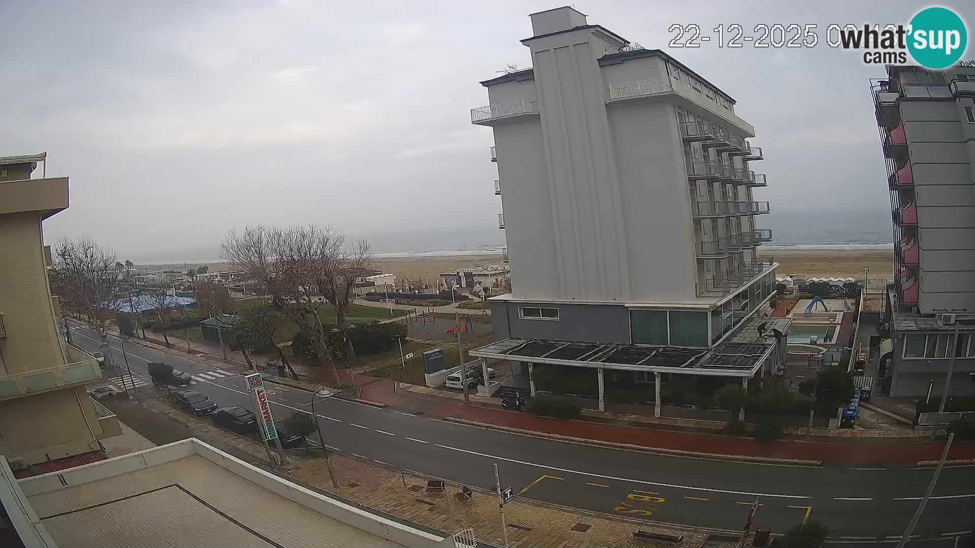 Riccione webcam spiaggia e giardini La Malfa – Bagni Oreste spiaggia 115