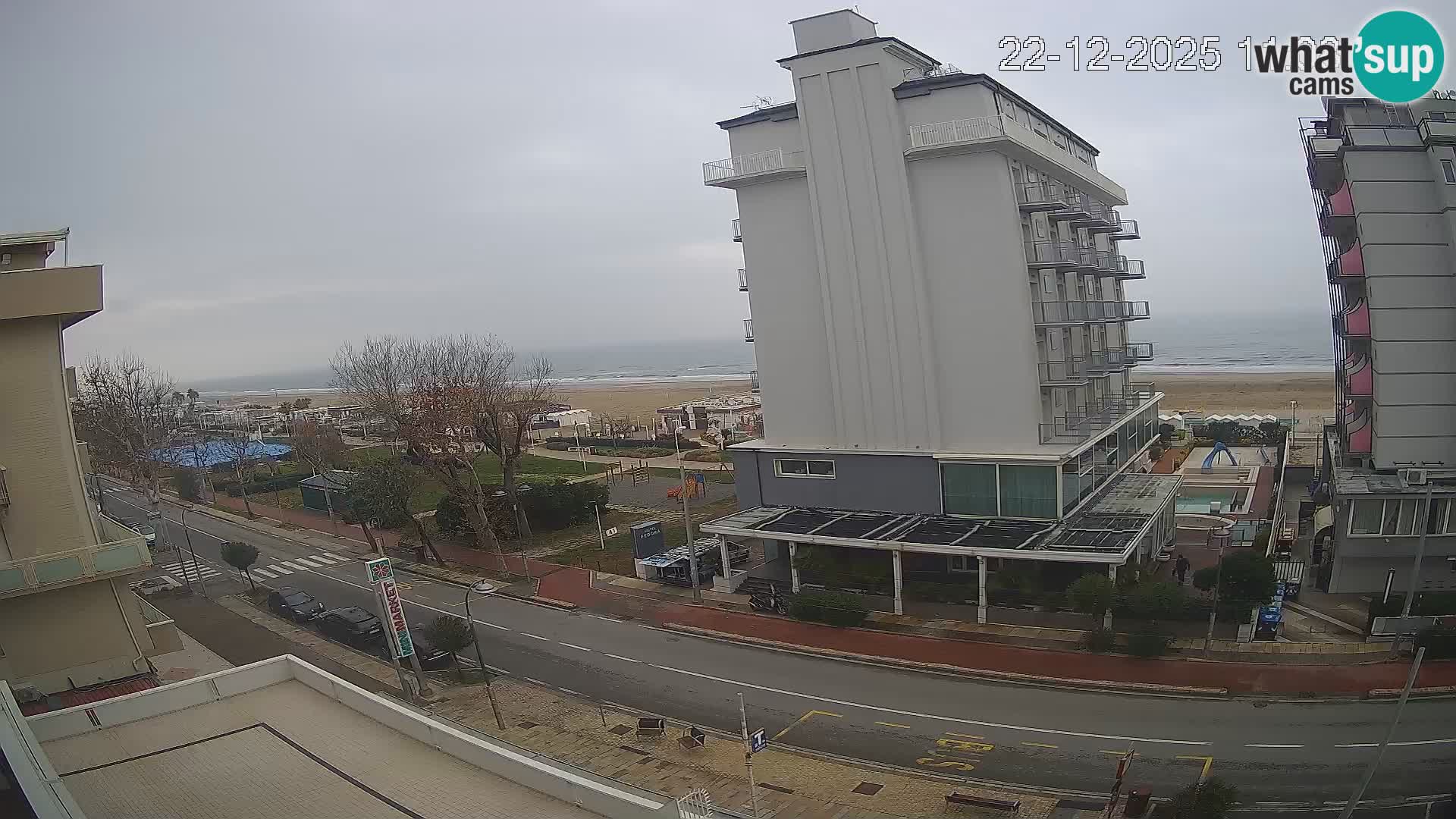 Riccione webcam spiaggia e giardini La Malfa – Bagni Oreste spiaggia 115