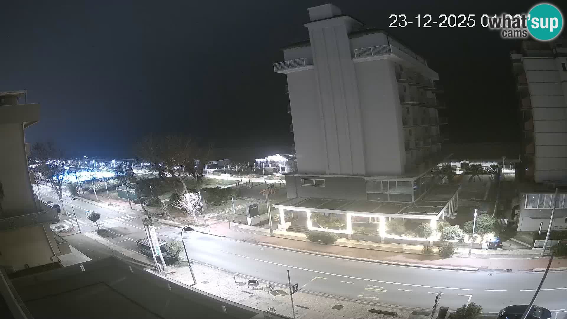 Riccione Webcam Strand und Gärten La Malfa – Bagni Oreste Strand 115