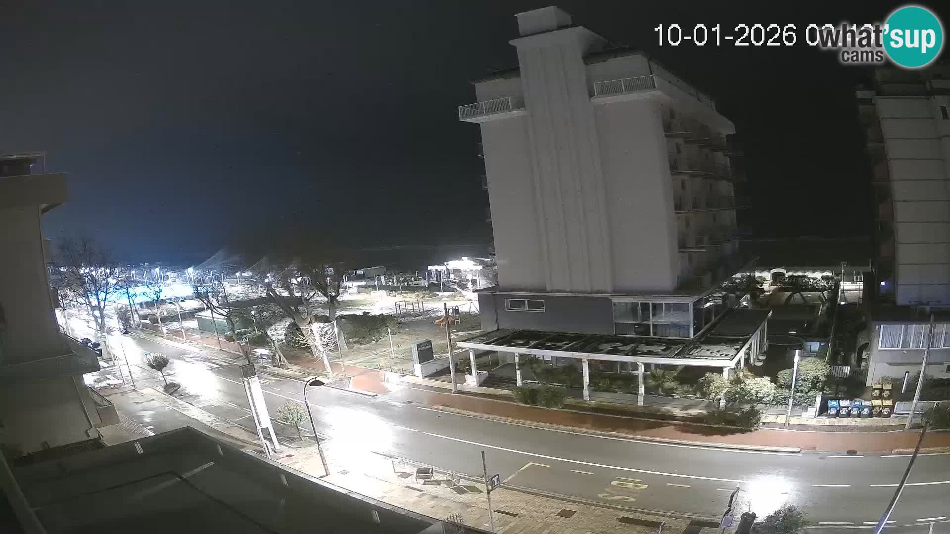 Riccione webcam spiaggia e giardini La Malfa – Bagni Oreste spiaggia 115