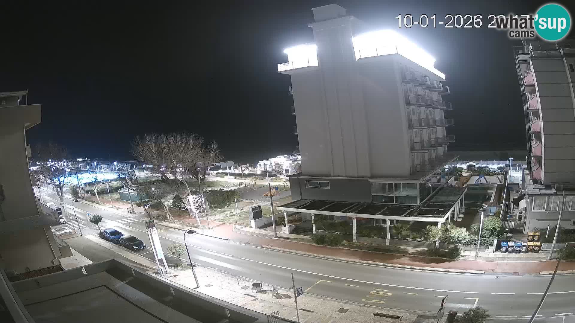 Riccione Webcam Strand und Gärten La Malfa – Bagni Oreste Strand 115