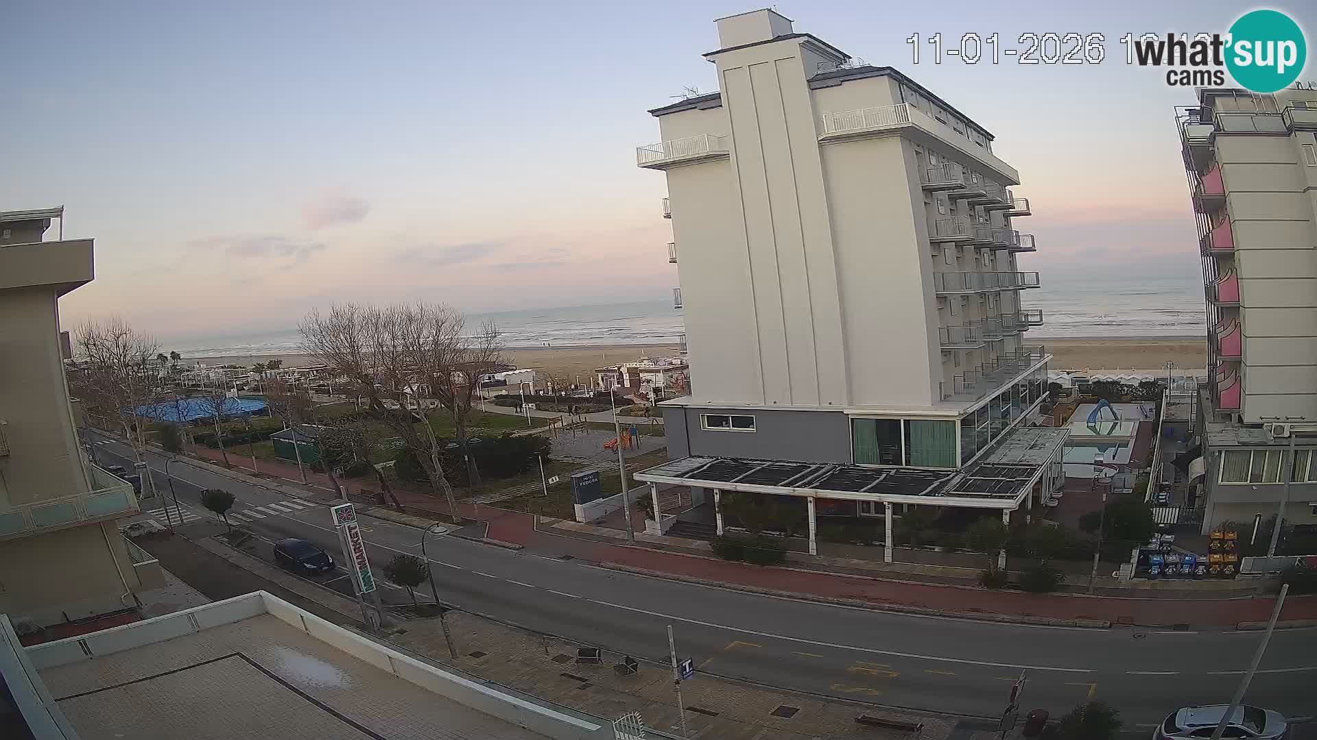 Riccione webcam spiaggia e giardini La Malfa – Bagni Oreste spiaggia 115