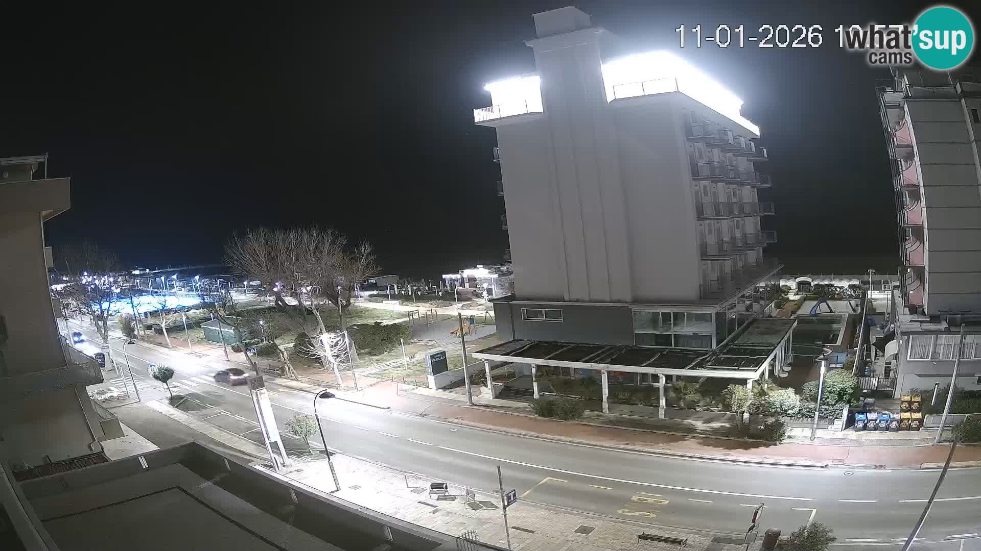 Riccione webcam spiaggia e giardini La Malfa – Bagni Oreste spiaggia 115