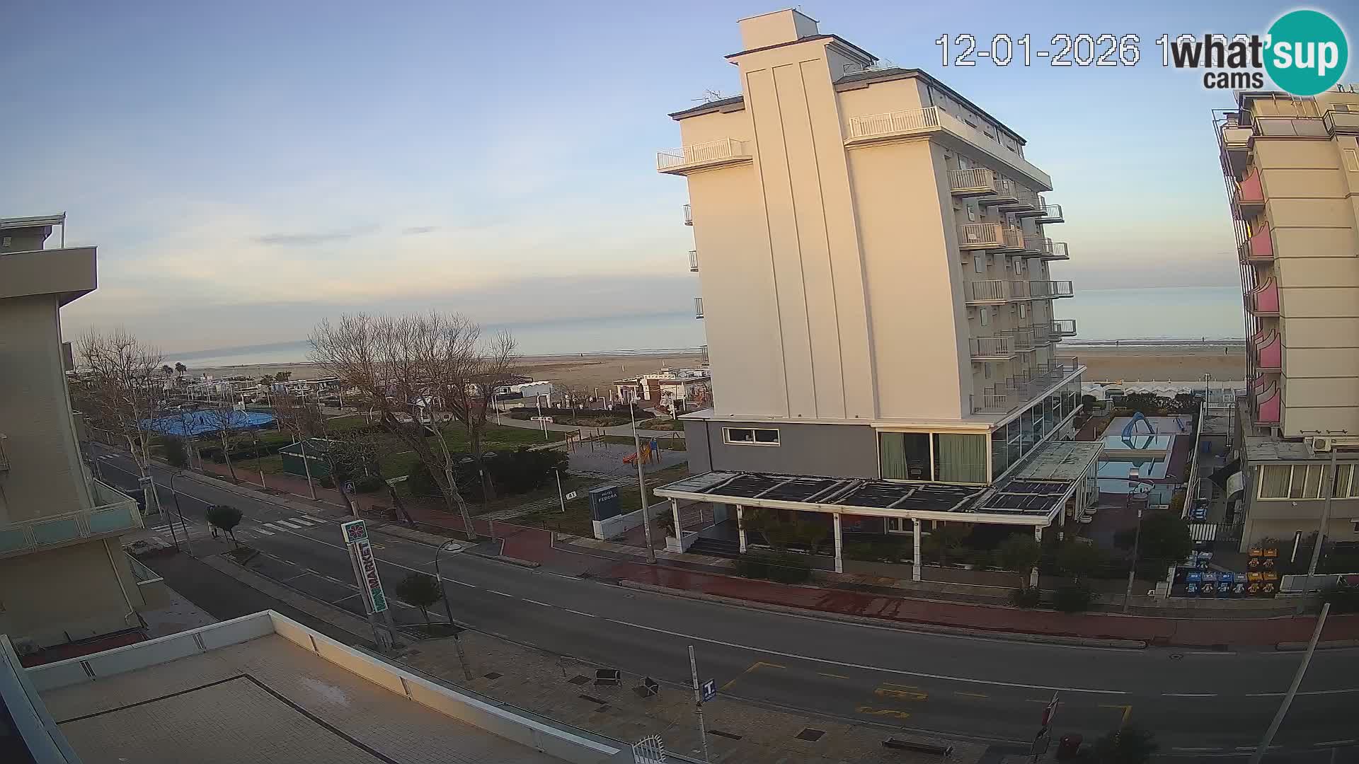 Riccione livecam beach and La Malfa gardens – Bagni Oreste spiaggia 115