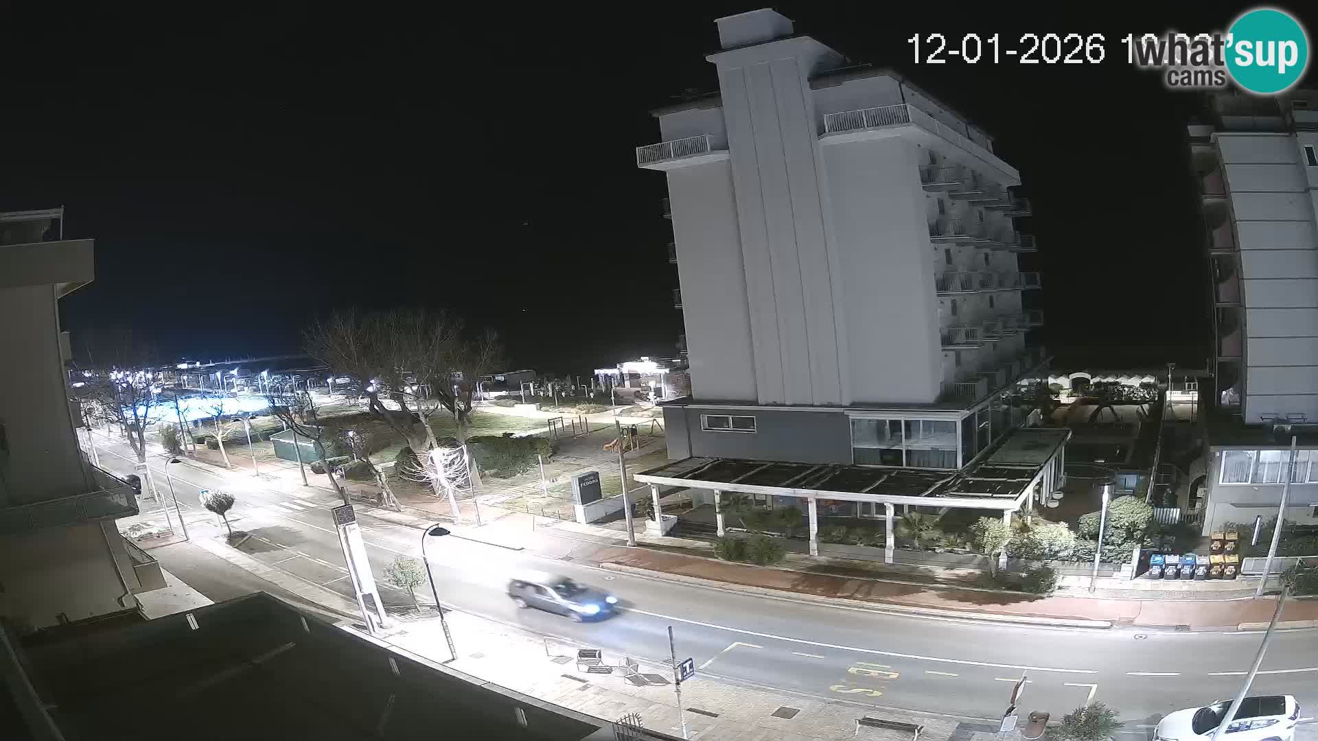 Riccione Webcam Strand und Gärten La Malfa – Bagni Oreste Strand 115