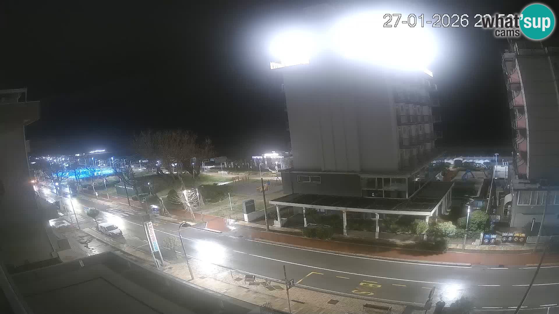 Riccione Webcam Strand und Gärten La Malfa – Bagni Oreste Strand 115