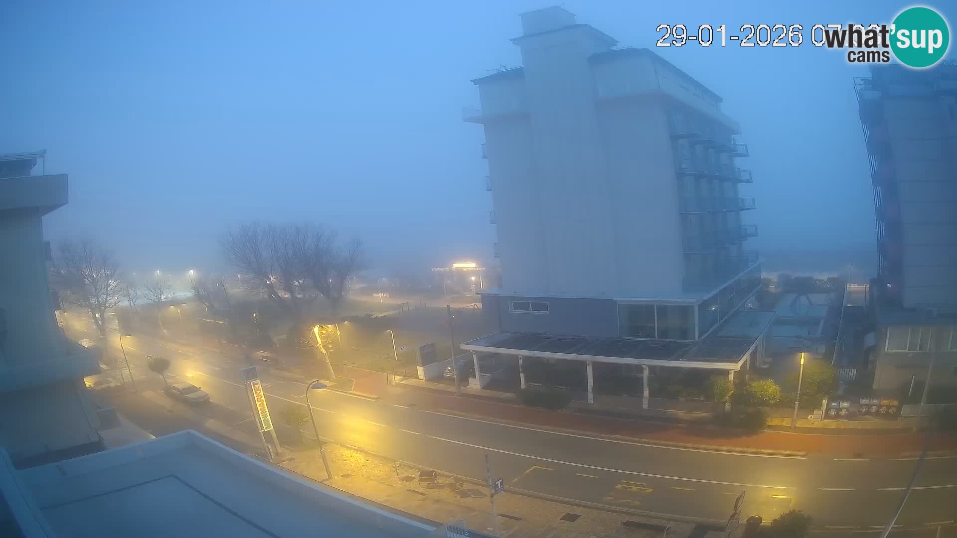 Riccione Webcam Strand und Gärten La Malfa – Bagni Oreste Strand 115