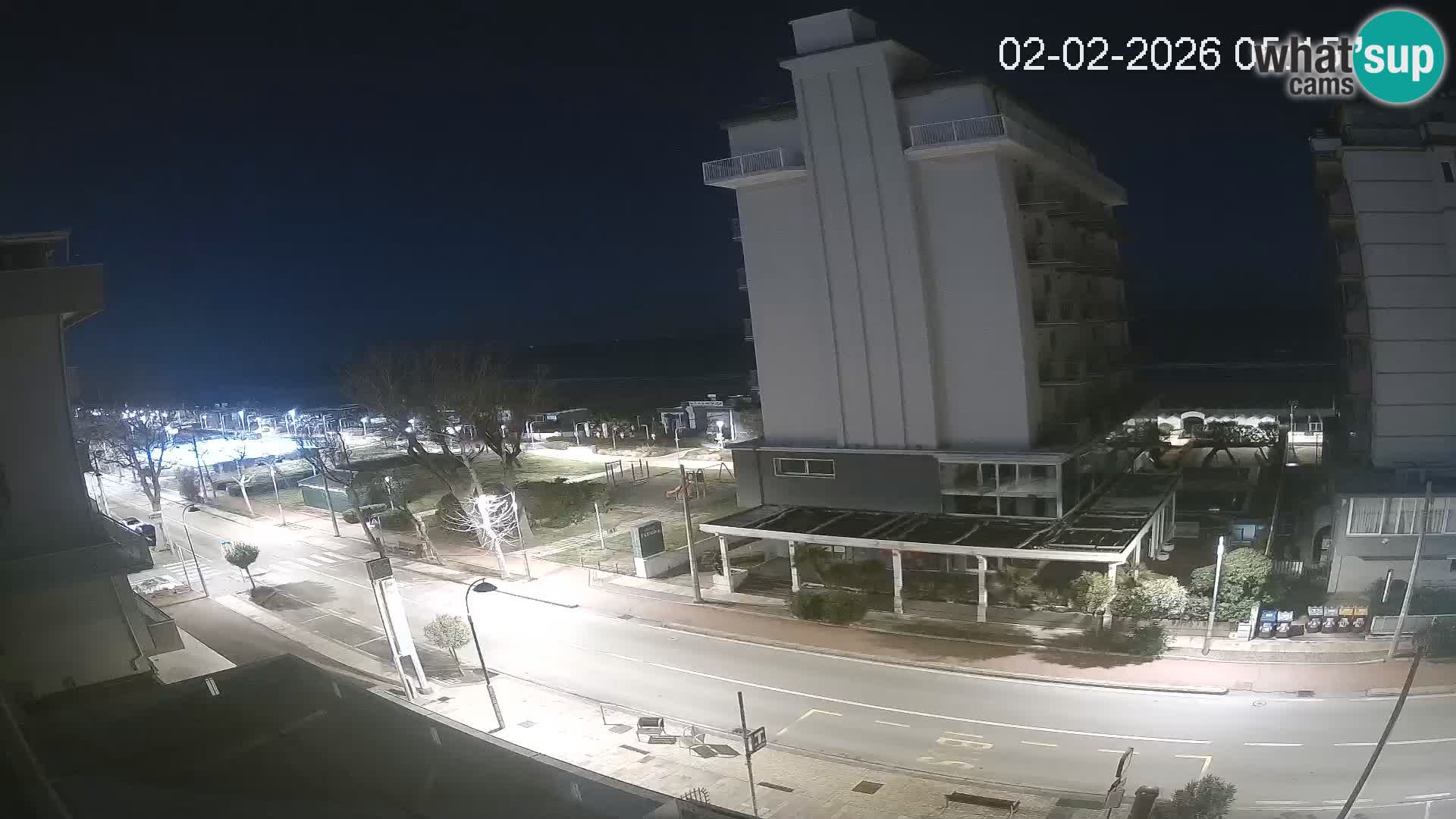 Riccione webcam spiaggia e giardini La Malfa – Bagni Oreste spiaggia 115