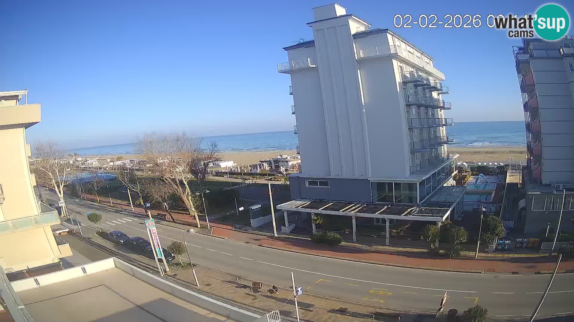 Riccione livecam beach and La Malfa gardens – Bagni Oreste spiaggia 115