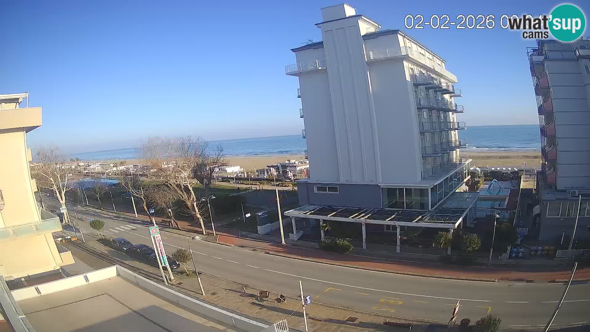 Riccione livecam beach and La Malfa gardens – Bagni Oreste spiaggia 115