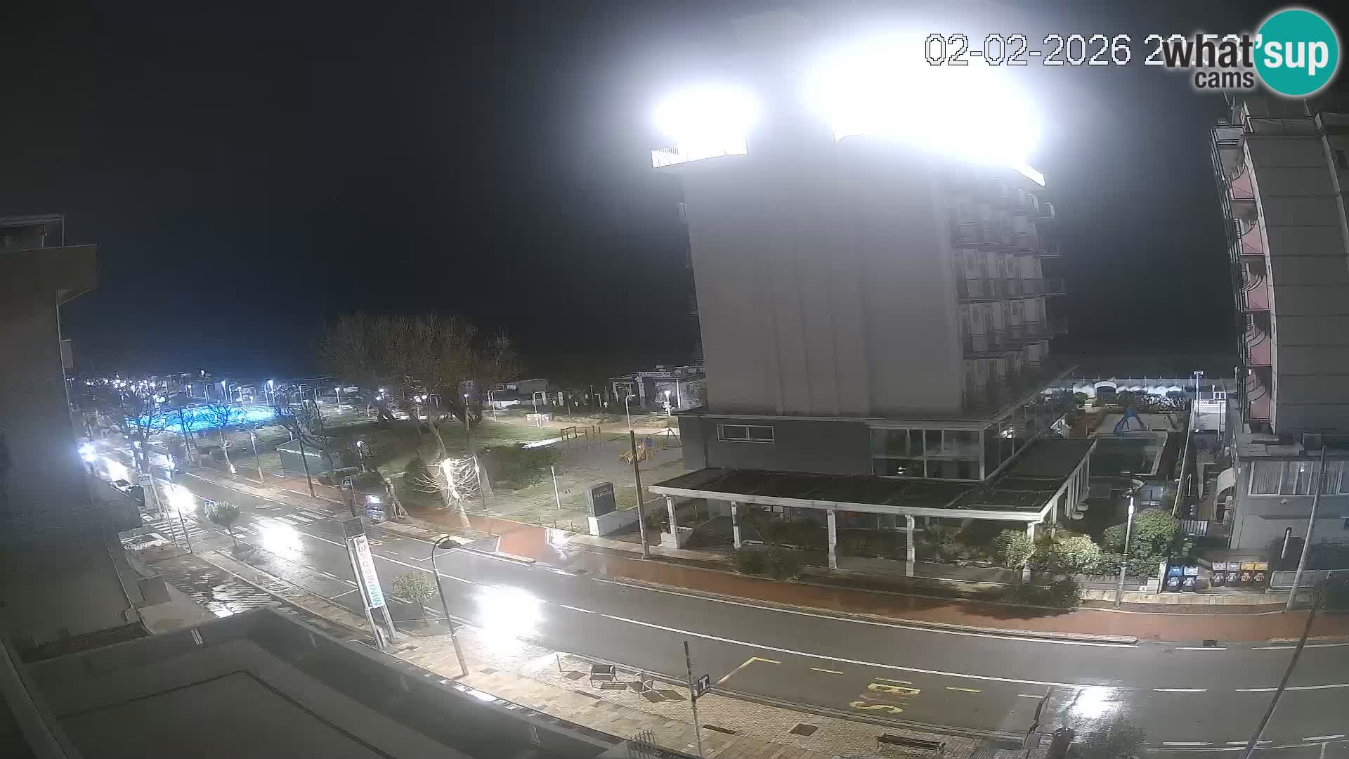 Riccione webcam spiaggia e giardini La Malfa – Bagni Oreste spiaggia 115