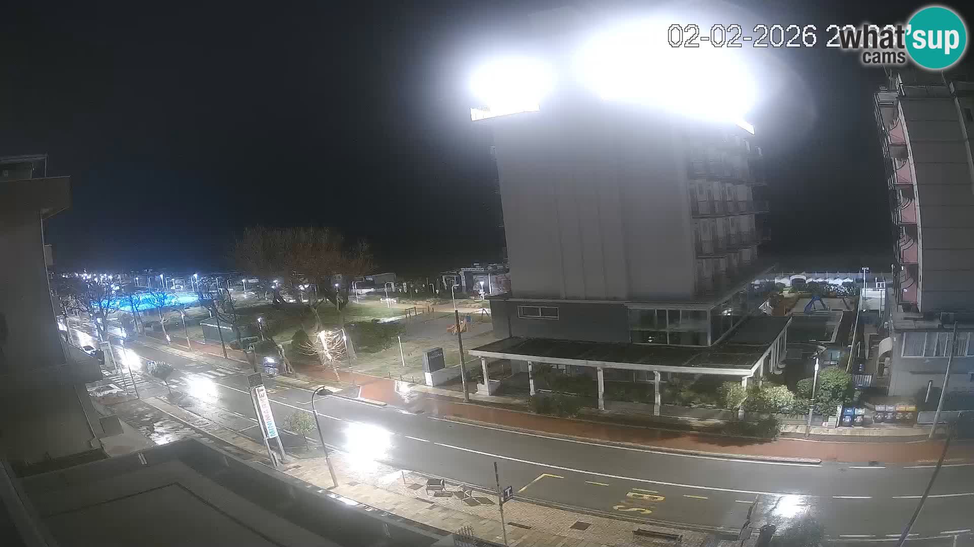 Riccione webcam spiaggia e giardini La Malfa – Bagni Oreste spiaggia 115