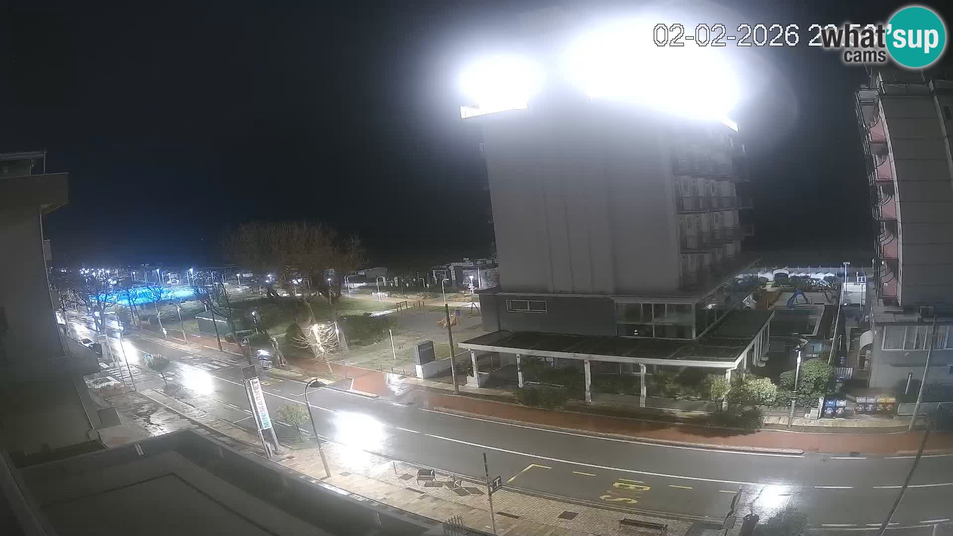 Riccione Webcam Strand und Gärten La Malfa – Bagni Oreste Strand 115