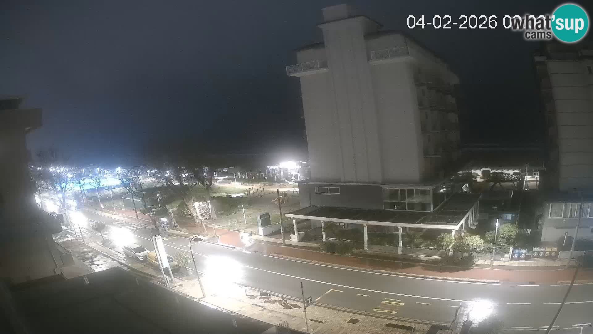 Plaža s spletno kamero Riccione in vrtovi La Malfa – plaža Bagni Oreste 115