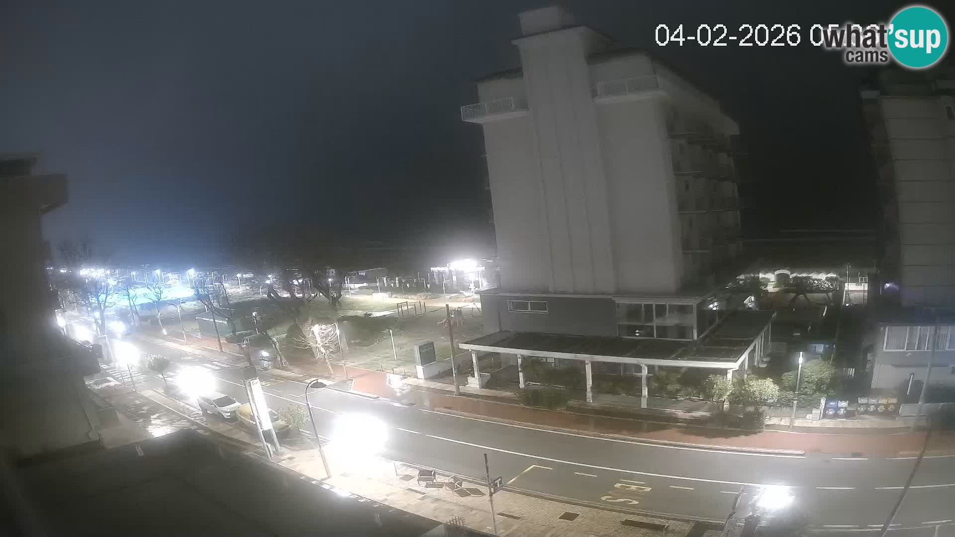 Riccione Webcam Strand und Gärten La Malfa – Bagni Oreste Strand 115