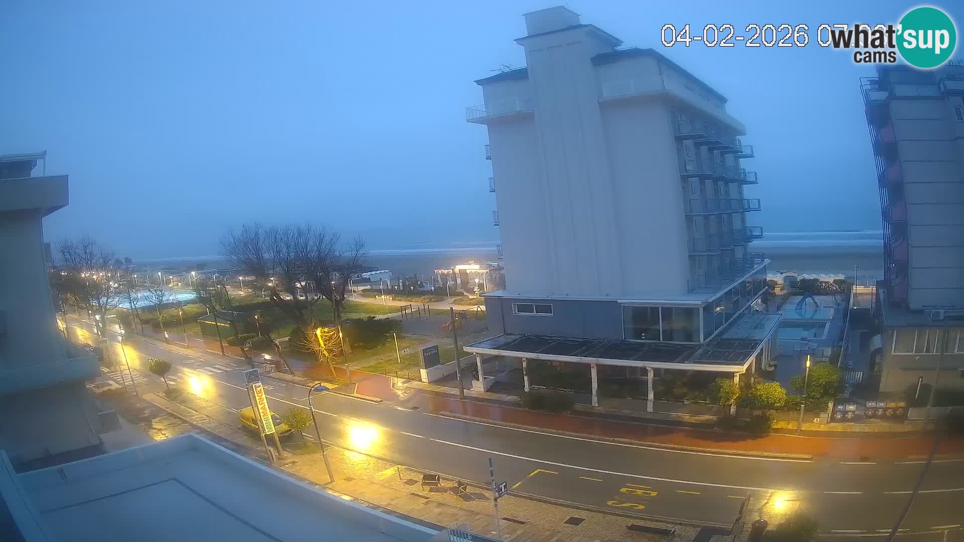 Riccione webcam spiaggia e giardini La Malfa – Bagni Oreste spiaggia 115