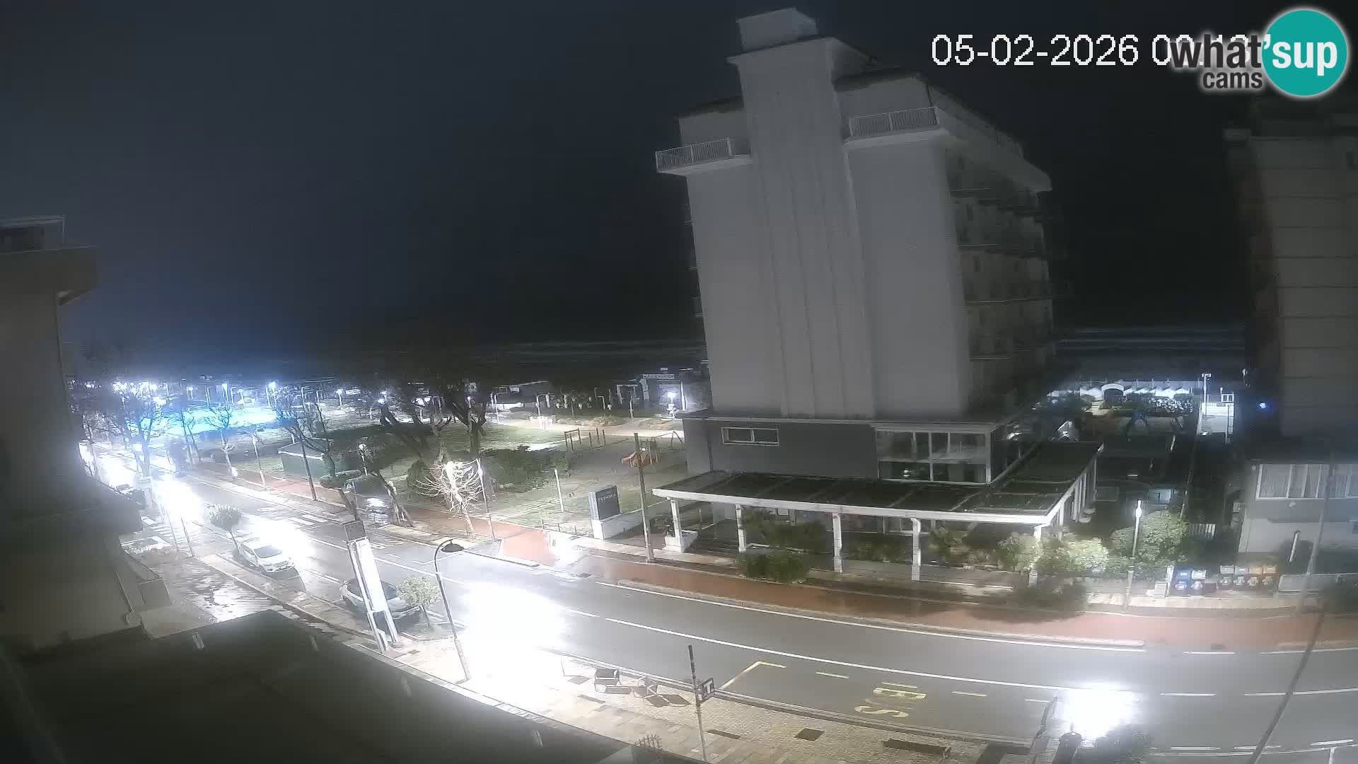 Plaža s spletno kamero Riccione in vrtovi La Malfa – plaža Bagni Oreste 115