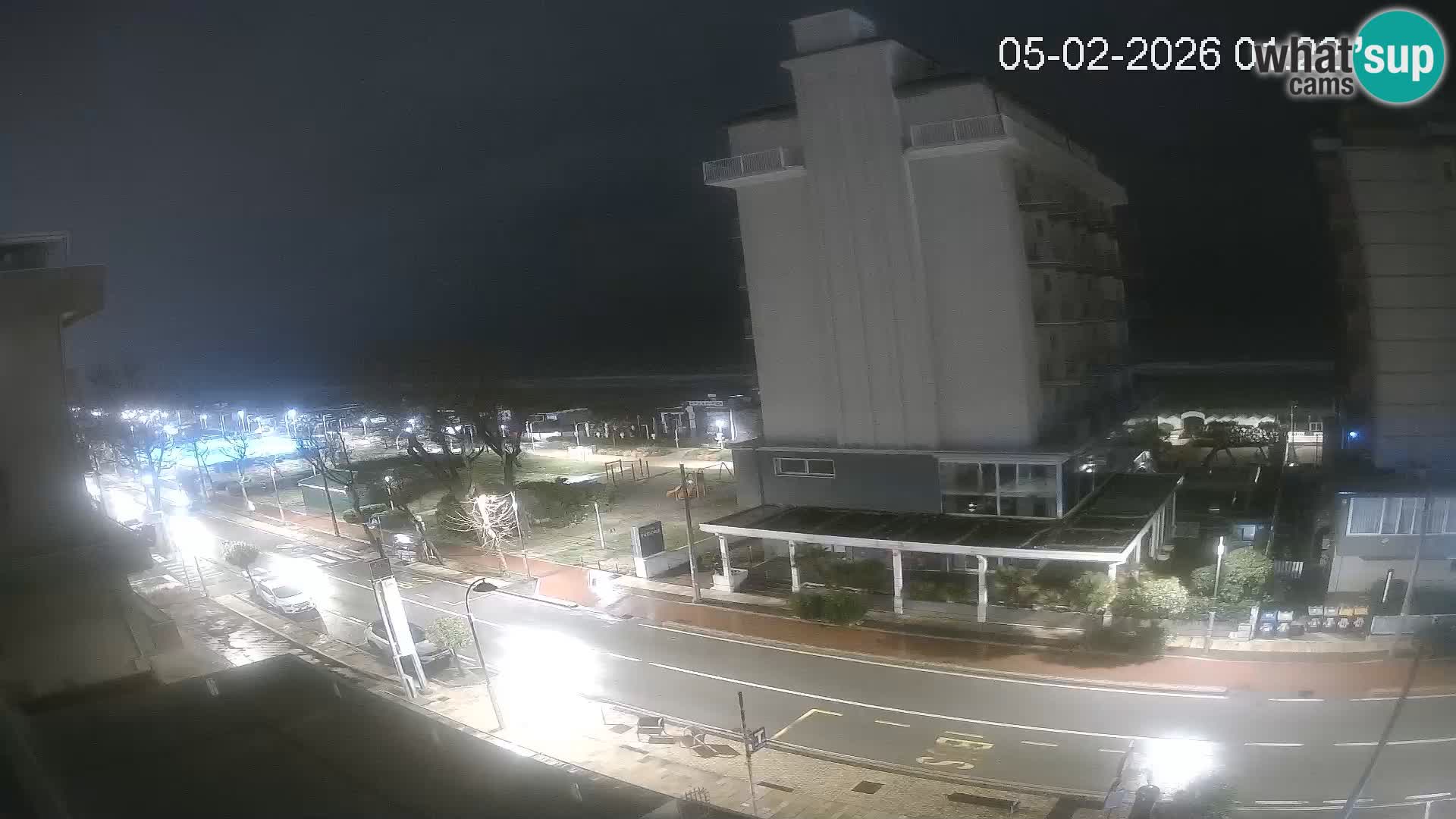 Riccione webcam spiaggia e giardini La Malfa – Bagni Oreste spiaggia 115