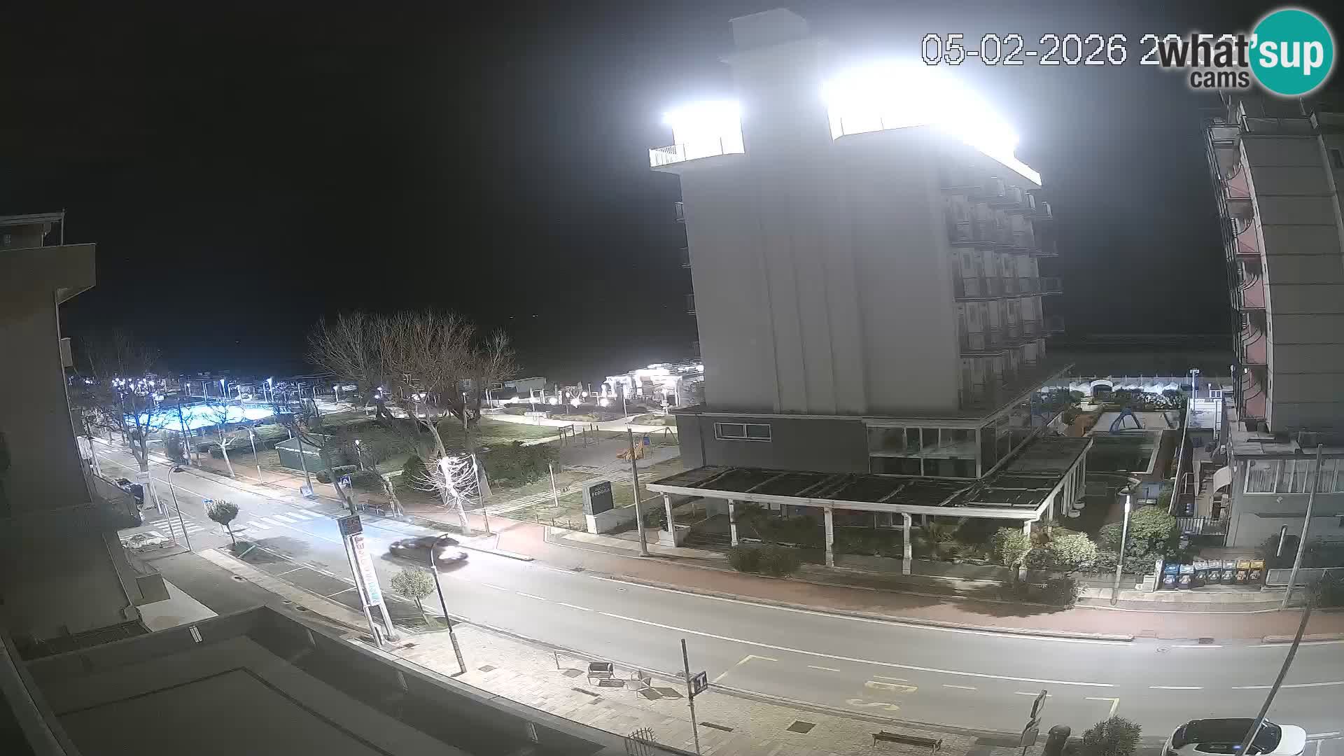 Riccione webcam spiaggia e giardini La Malfa – Bagni Oreste spiaggia 115