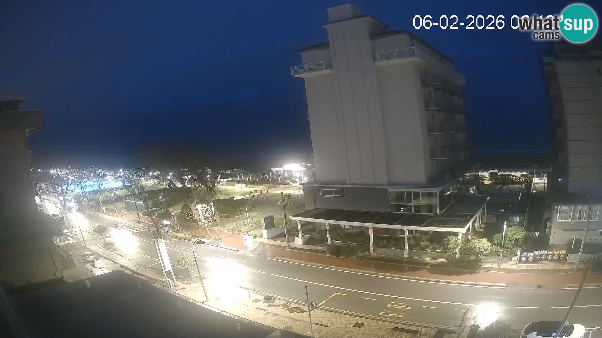 Riccione Webcam Strand und Gärten La Malfa – Bagni Oreste Strand 115