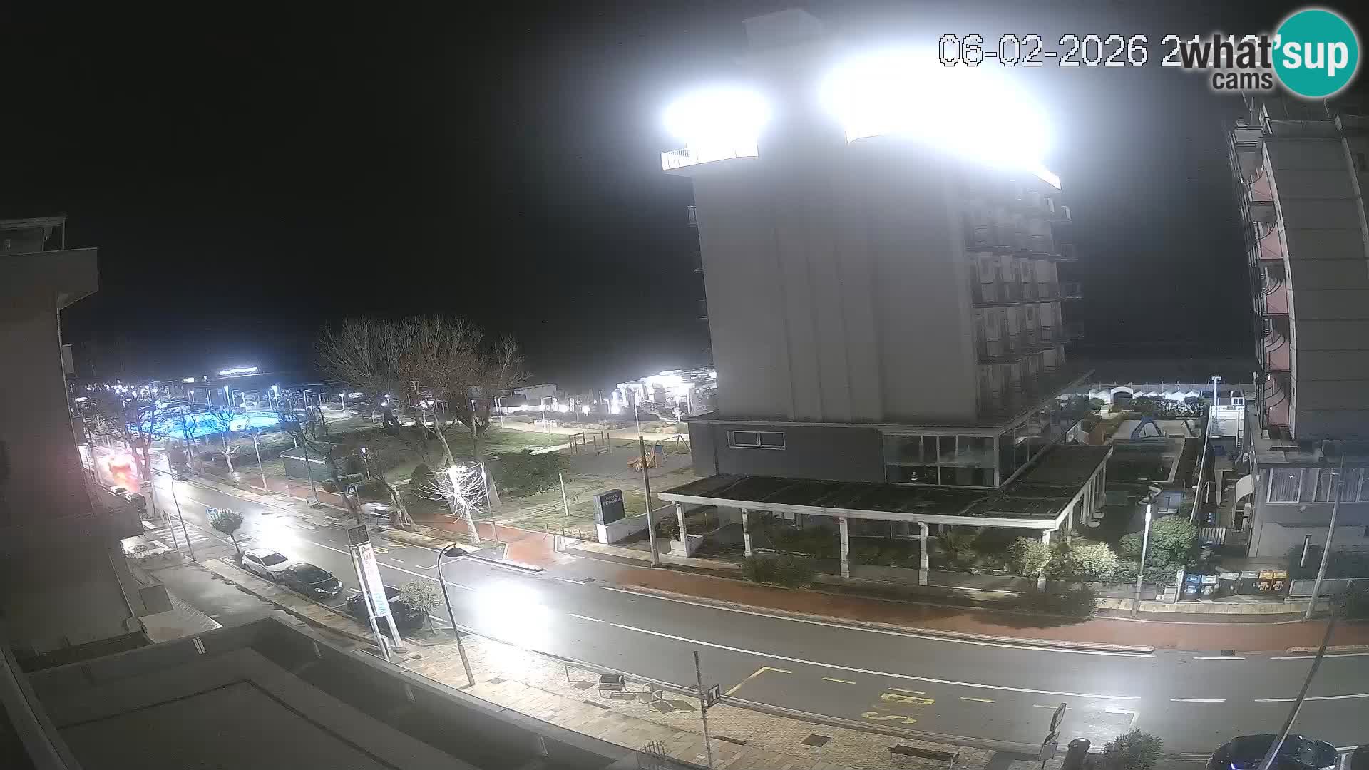 Riccione Webcam Strand und Gärten La Malfa – Bagni Oreste Strand 115