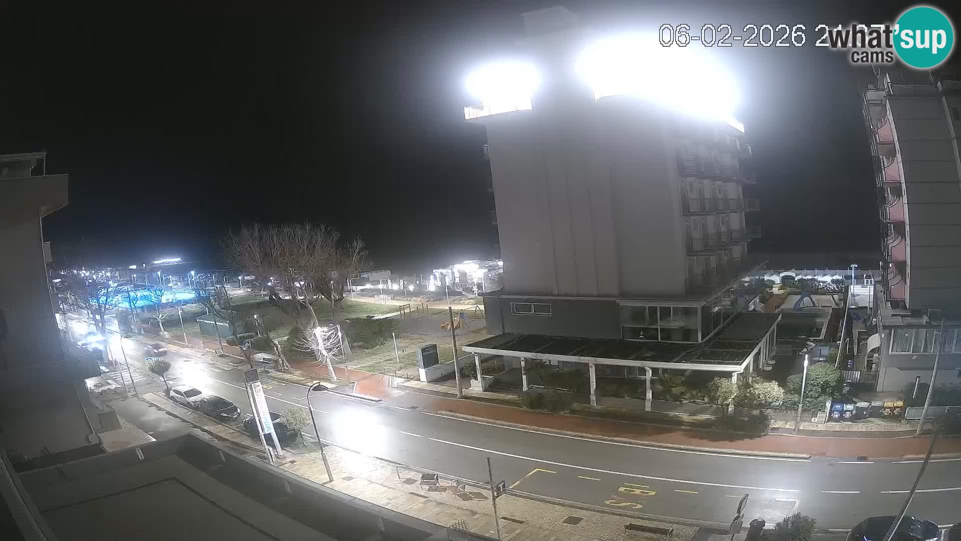 Plaža s spletno kamero Riccione in vrtovi La Malfa – plaža Bagni Oreste 115