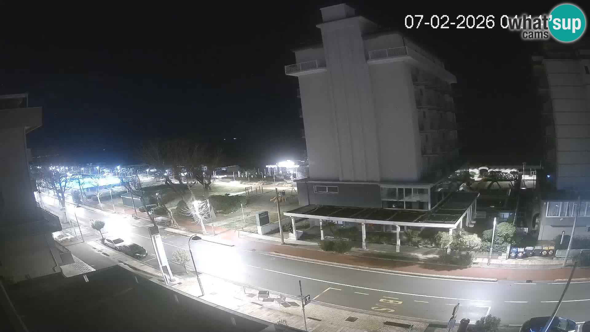Riccione Webcam Strand und Gärten La Malfa – Bagni Oreste Strand 115