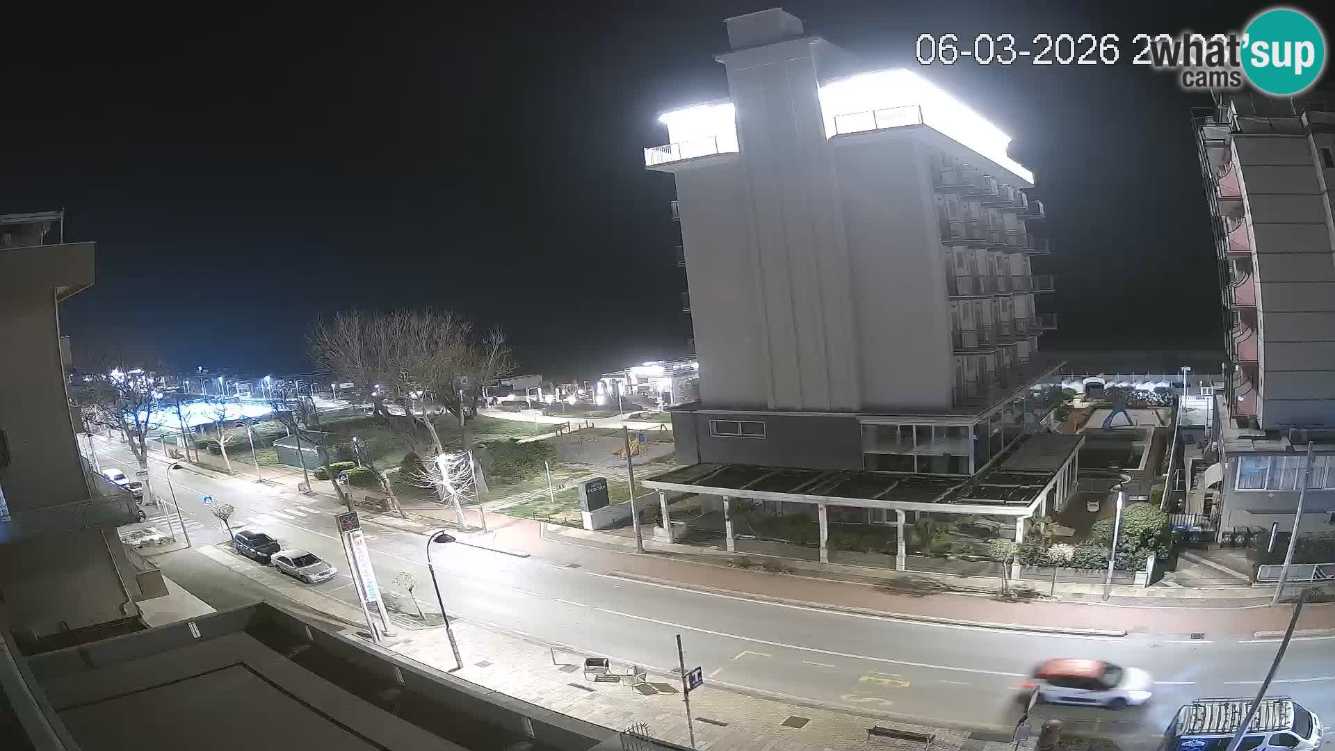 Riccione webcam spiaggia e giardini La Malfa – Bagni Oreste spiaggia 115