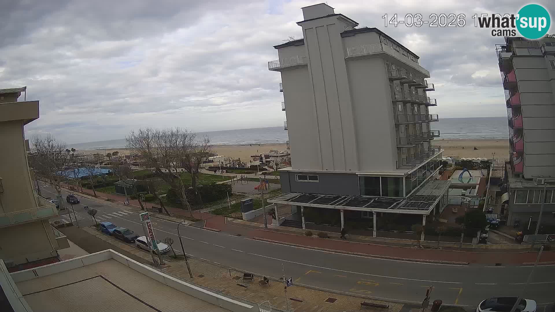 Riccione livecam beach and La Malfa gardens – Bagni Oreste spiaggia 115