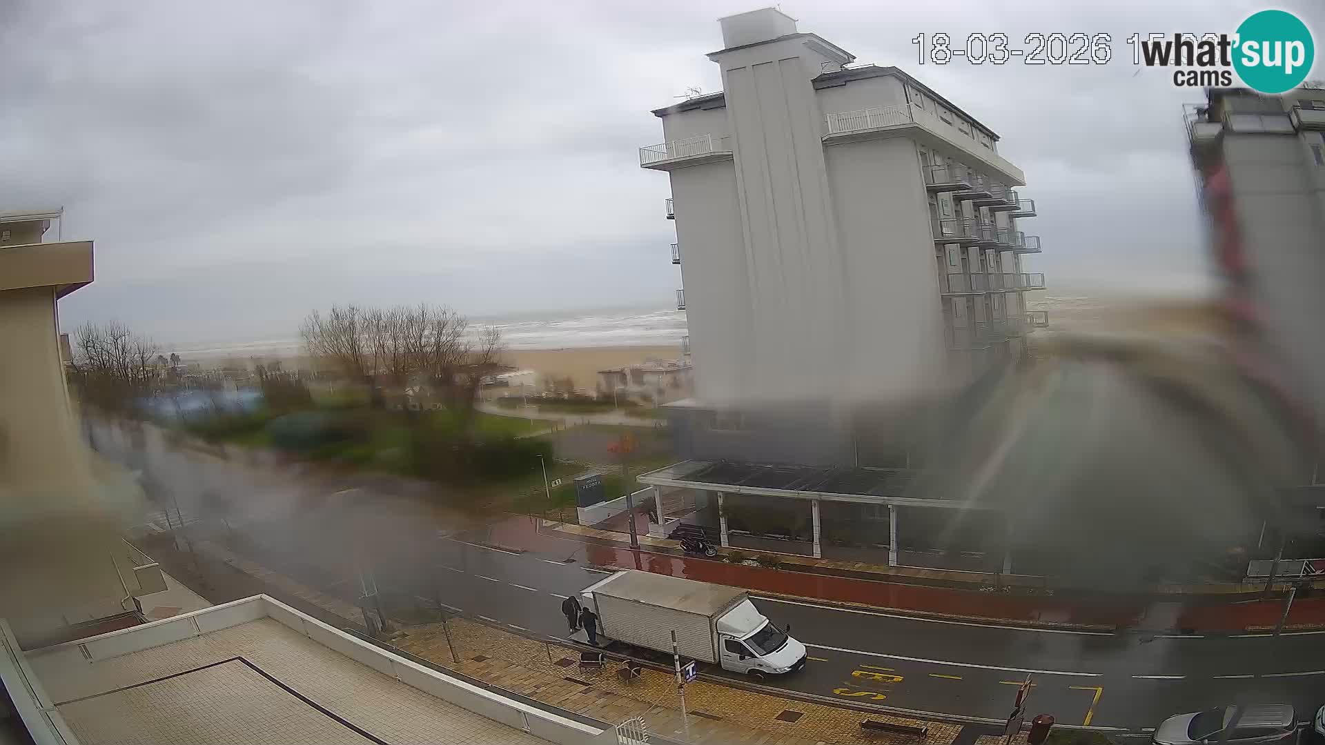 Plaža s spletno kamero Riccione in vrtovi La Malfa – plaža Bagni Oreste 115