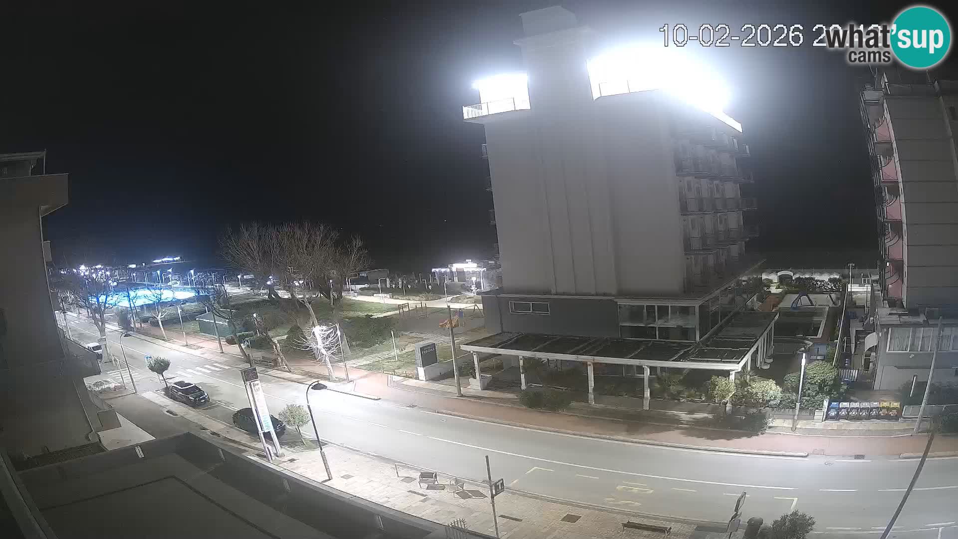 Riccione webcam spiaggia e giardini La Malfa – Bagni Oreste spiaggia 115