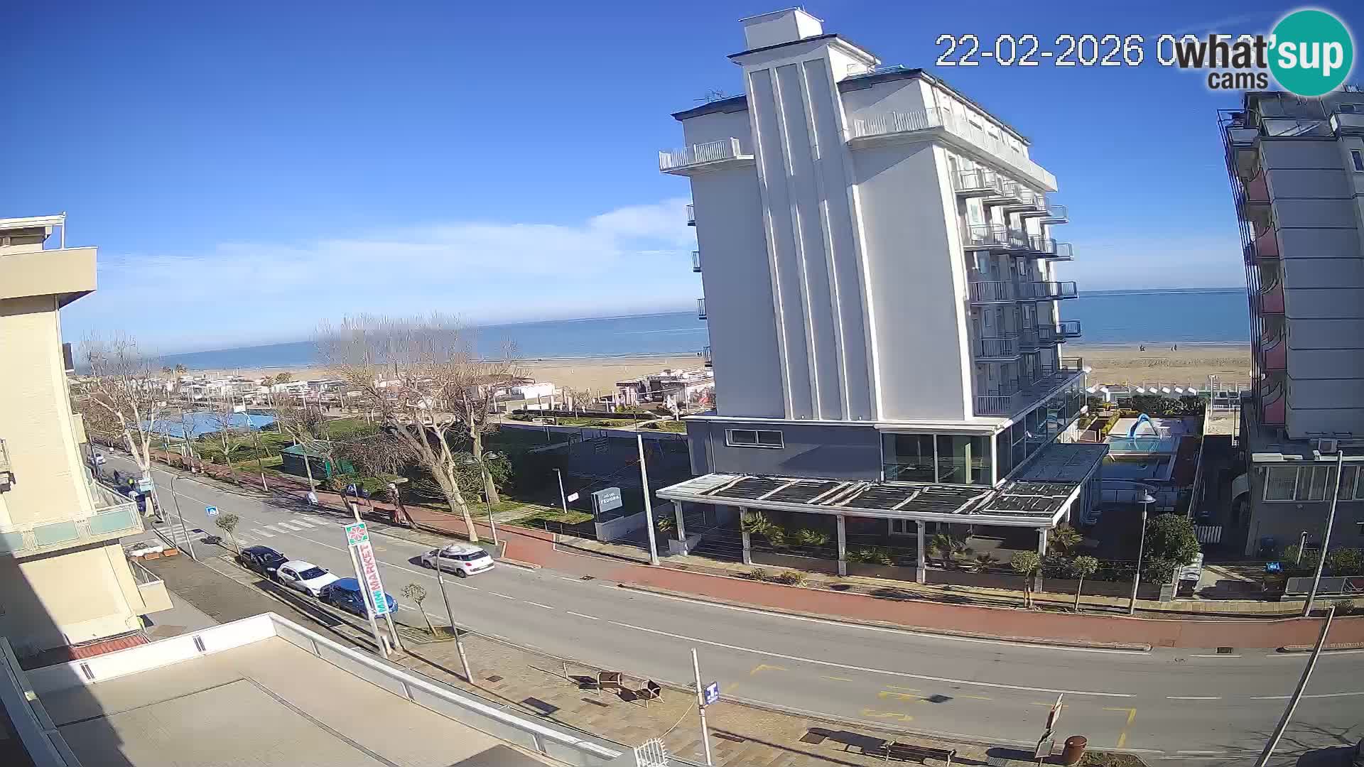 Riccione livecam beach and La Malfa gardens – Bagni Oreste spiaggia 115