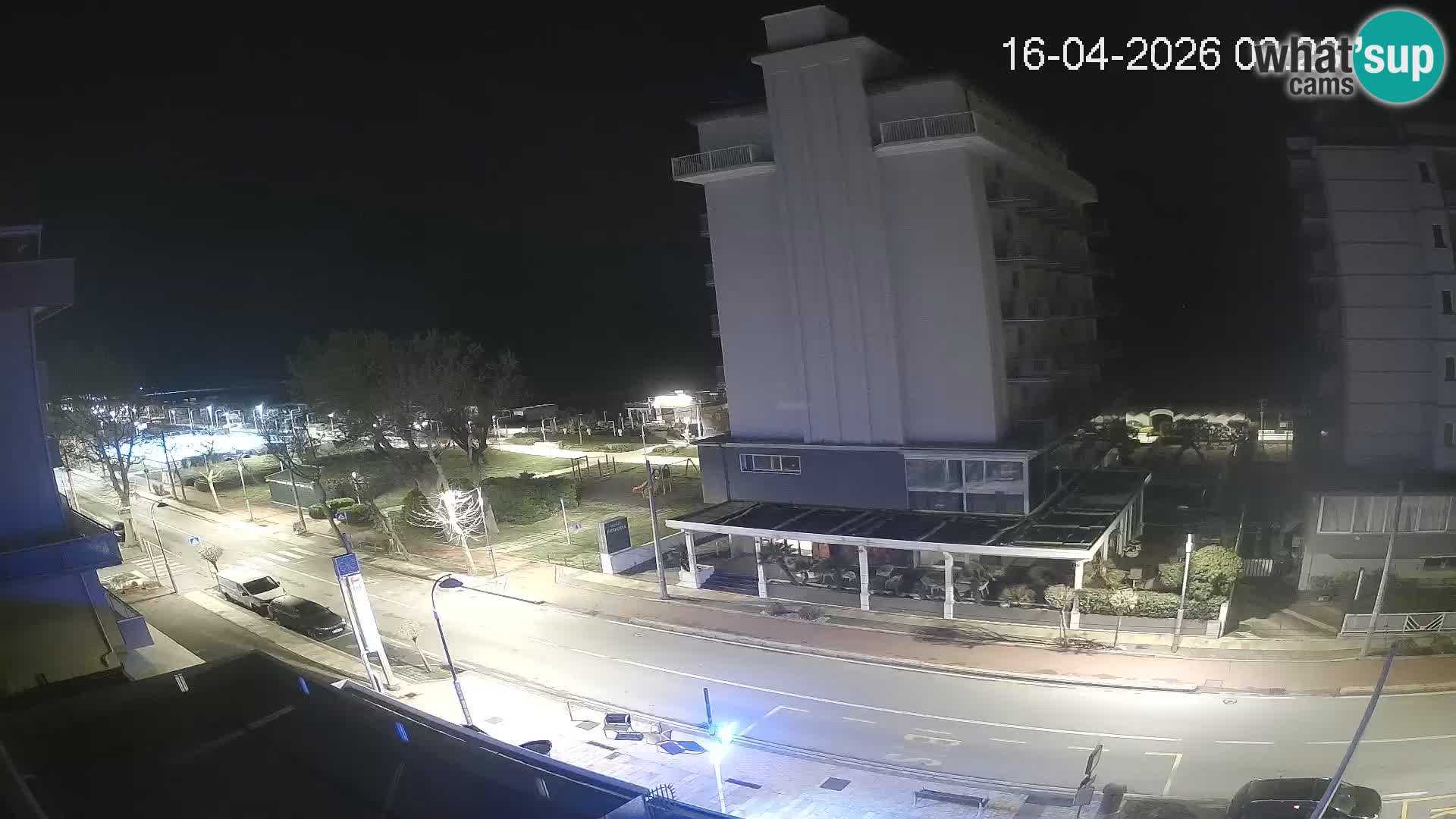 Riccione Webcam Strand und Gärten La Malfa – Bagni Oreste Strand 115