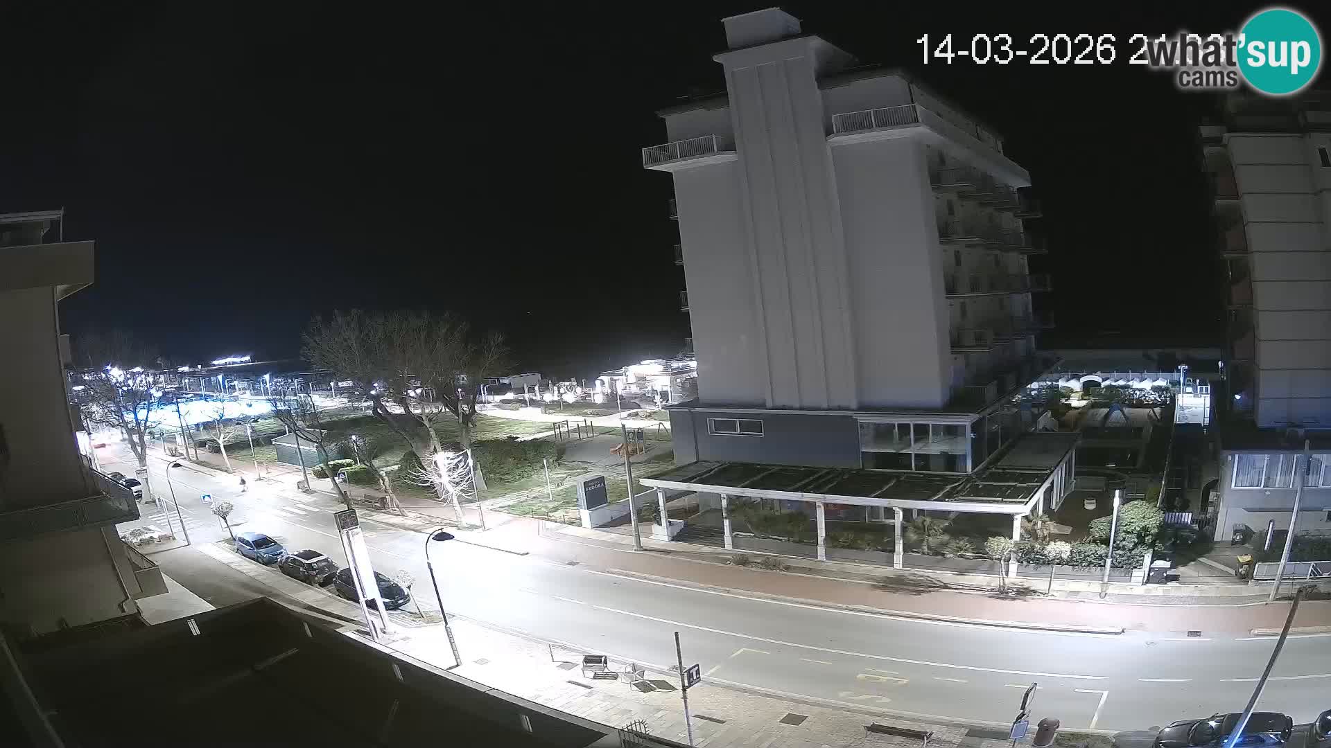 Riccione Webcam Strand und Gärten La Malfa – Bagni Oreste Strand 115