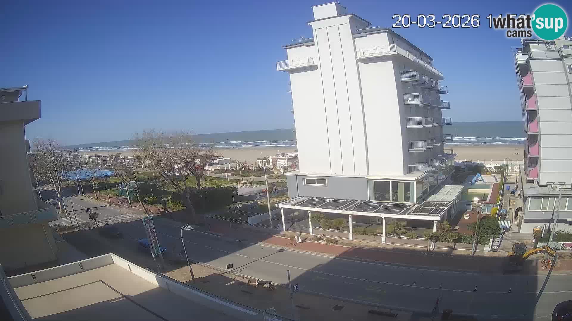 Riccione webcam spiaggia e giardini La Malfa – Bagni Oreste spiaggia 115