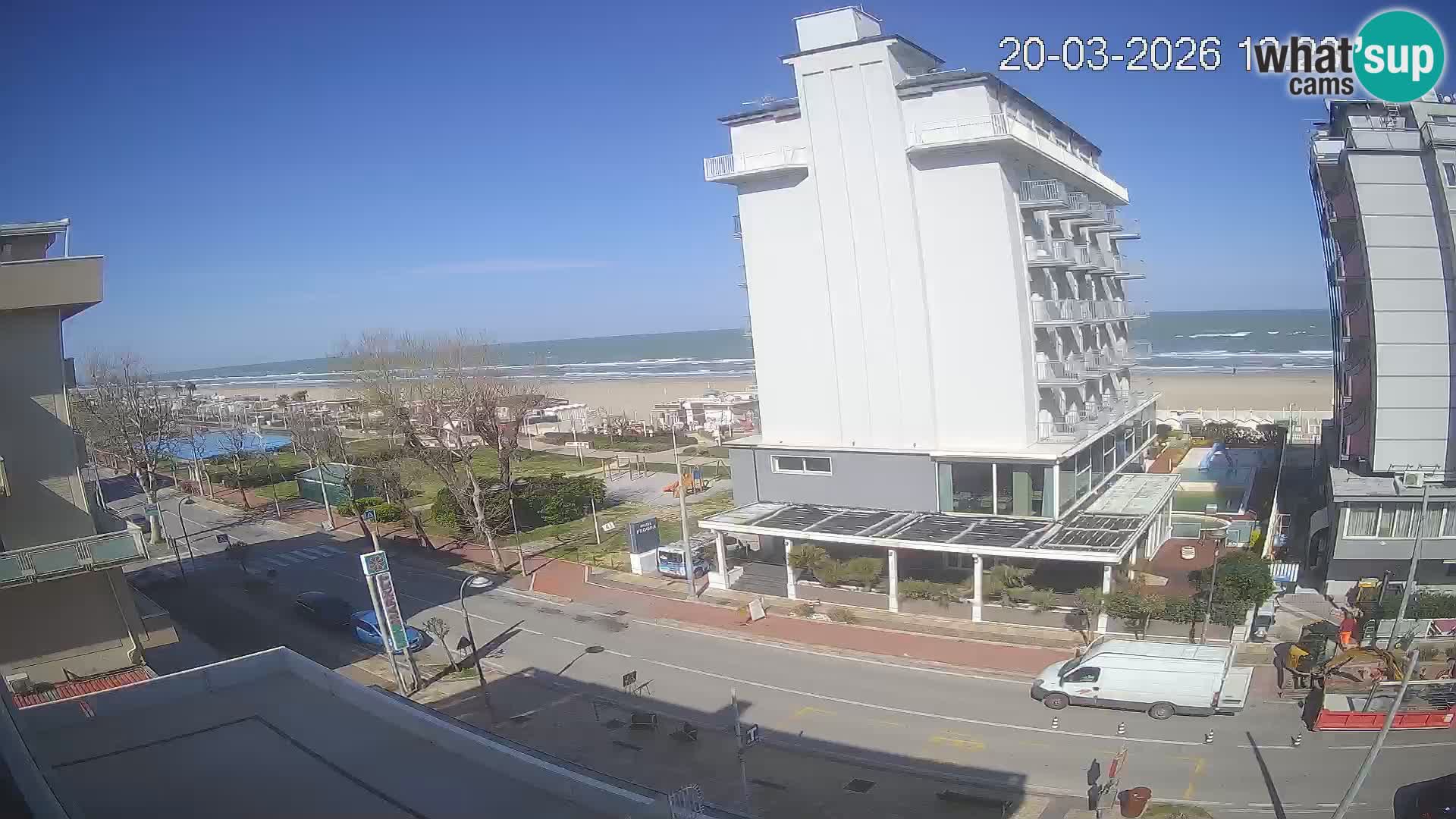 Riccione livecam beach and La Malfa gardens – Bagni Oreste spiaggia 115