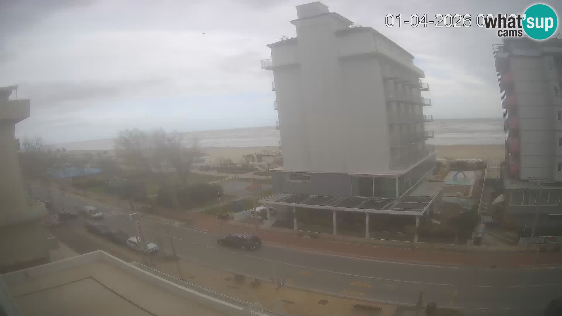 Riccione webcam plage et jardins La Malfa – Bagni Oreste plage 115