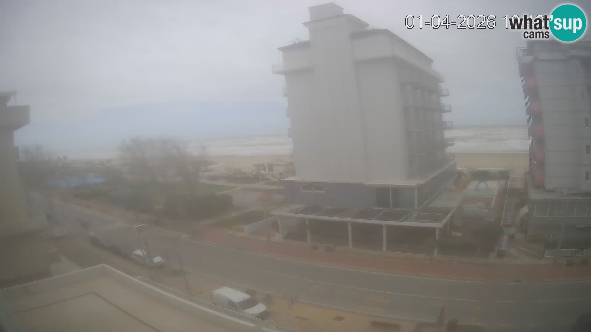 Riccione Webcam Strand und Gärten La Malfa – Bagni Oreste Strand 115