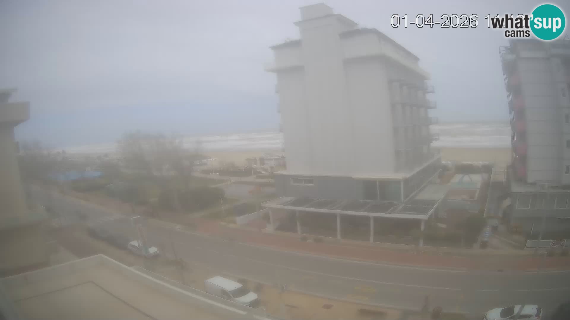 Riccione webcam playa y jardines La Malfa – Playa Bagni Oreste 115